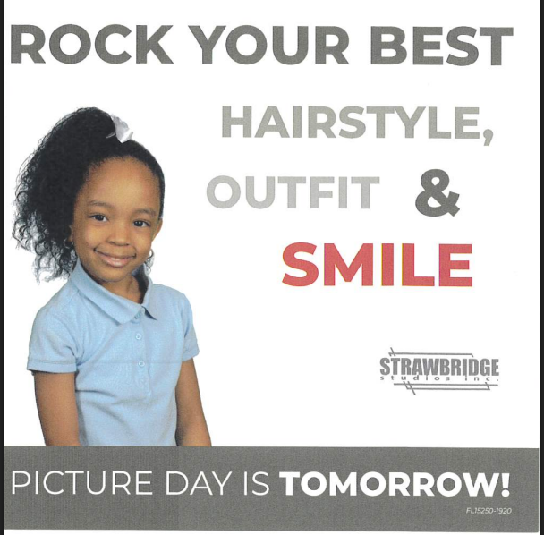 Picture day tomorrow 
